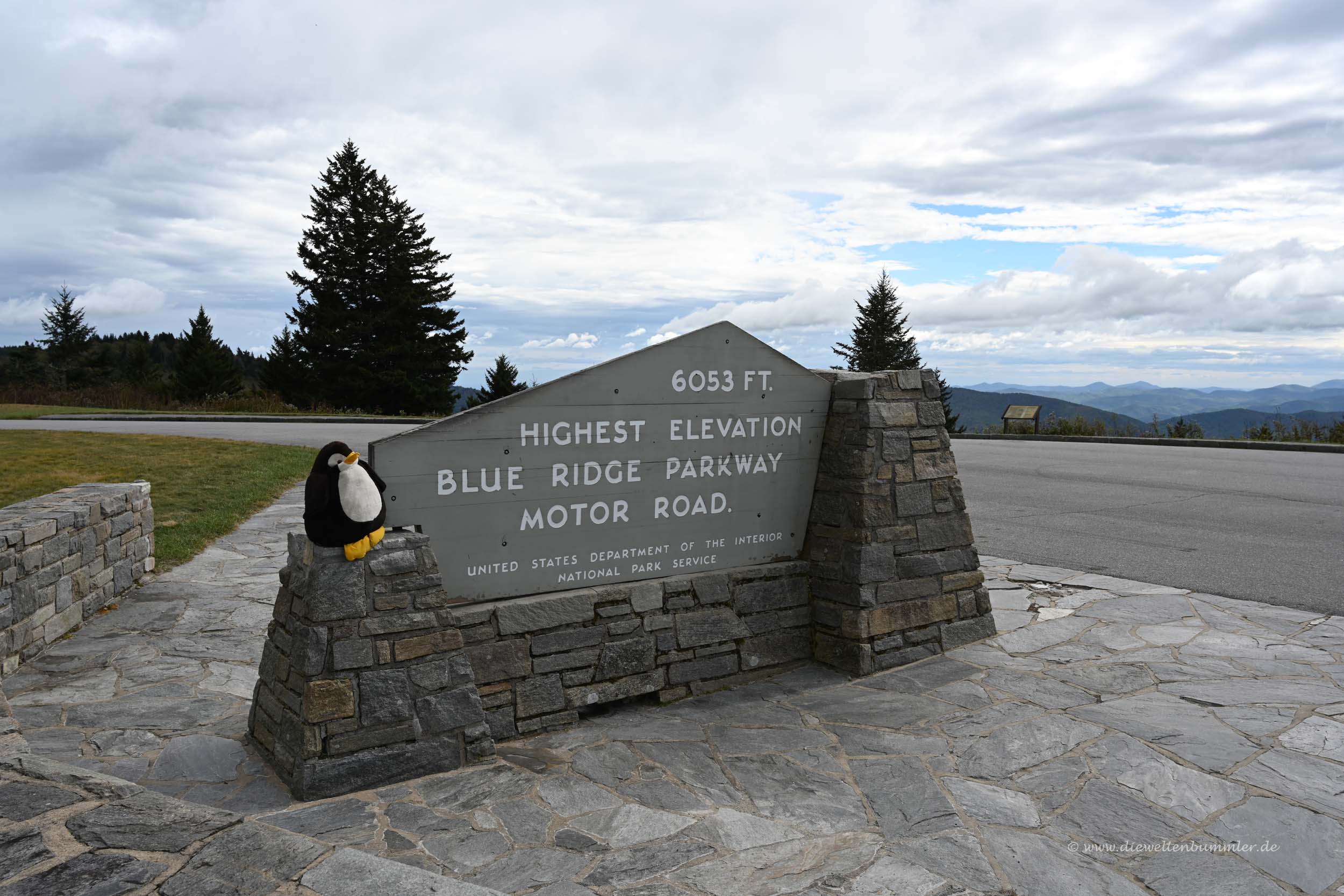 Blue Ridge Parkway - Highest Peak