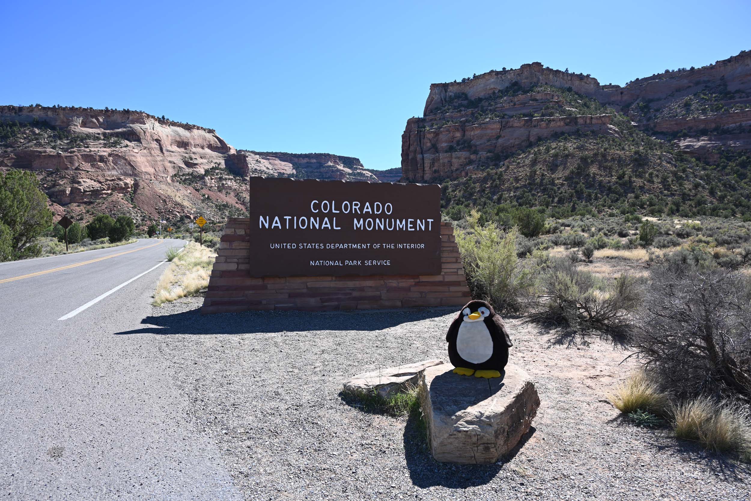 Colorado National Monument - Schild