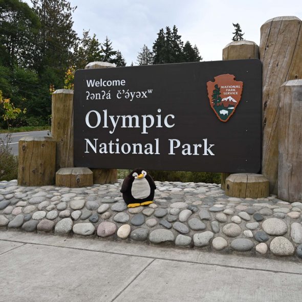 Olympic Nationalpark - Schild
