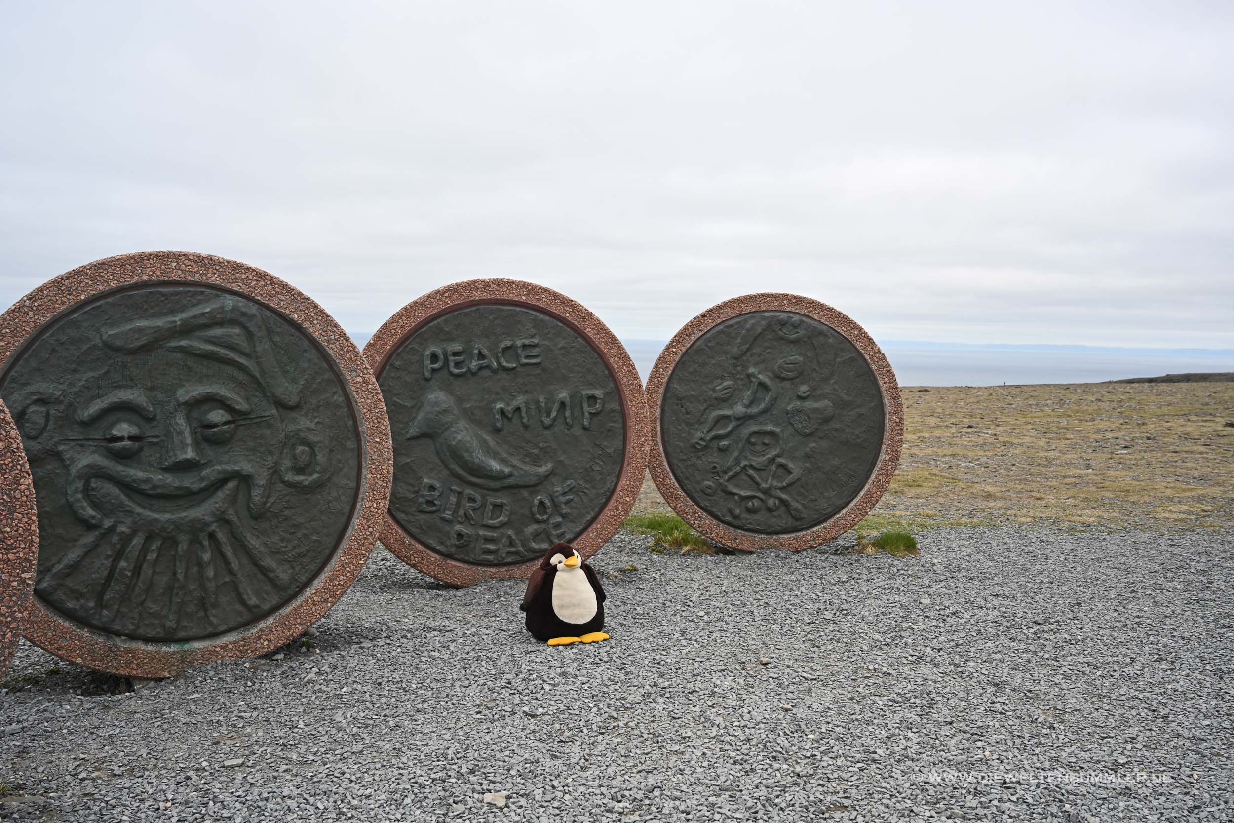 Nordkap - Friedensdenkmal Nordkap - Friedensdenkmal