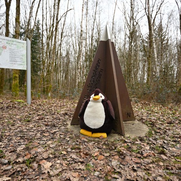 Geografischer Mittelpunkt in Luxemburg