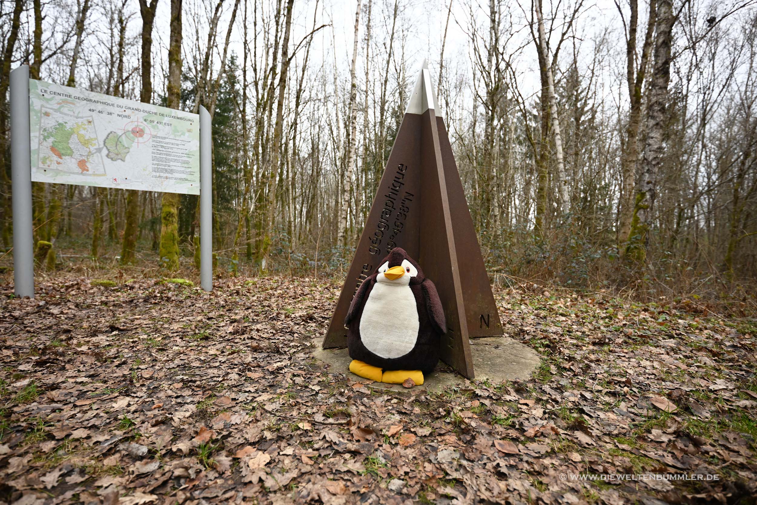 Geografischer Mittelpunkt in Luxemburg Geografischer Mittelpunkt in Luxemburg