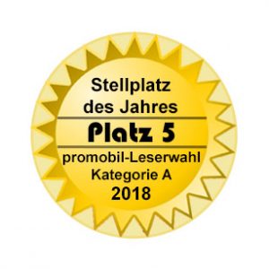 Stellplatz des Jahres 2018