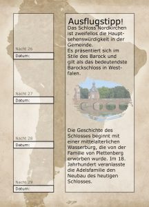 Reisepass mit Stempelfeldern