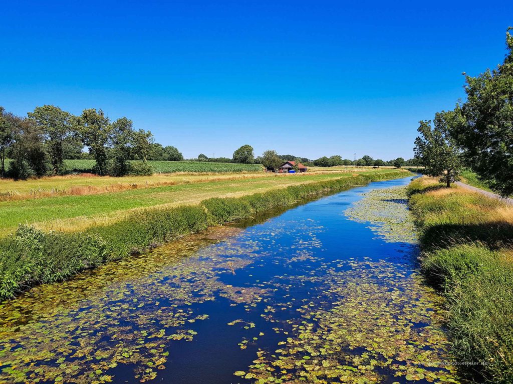 Die Stever westlich von Nordkirchen