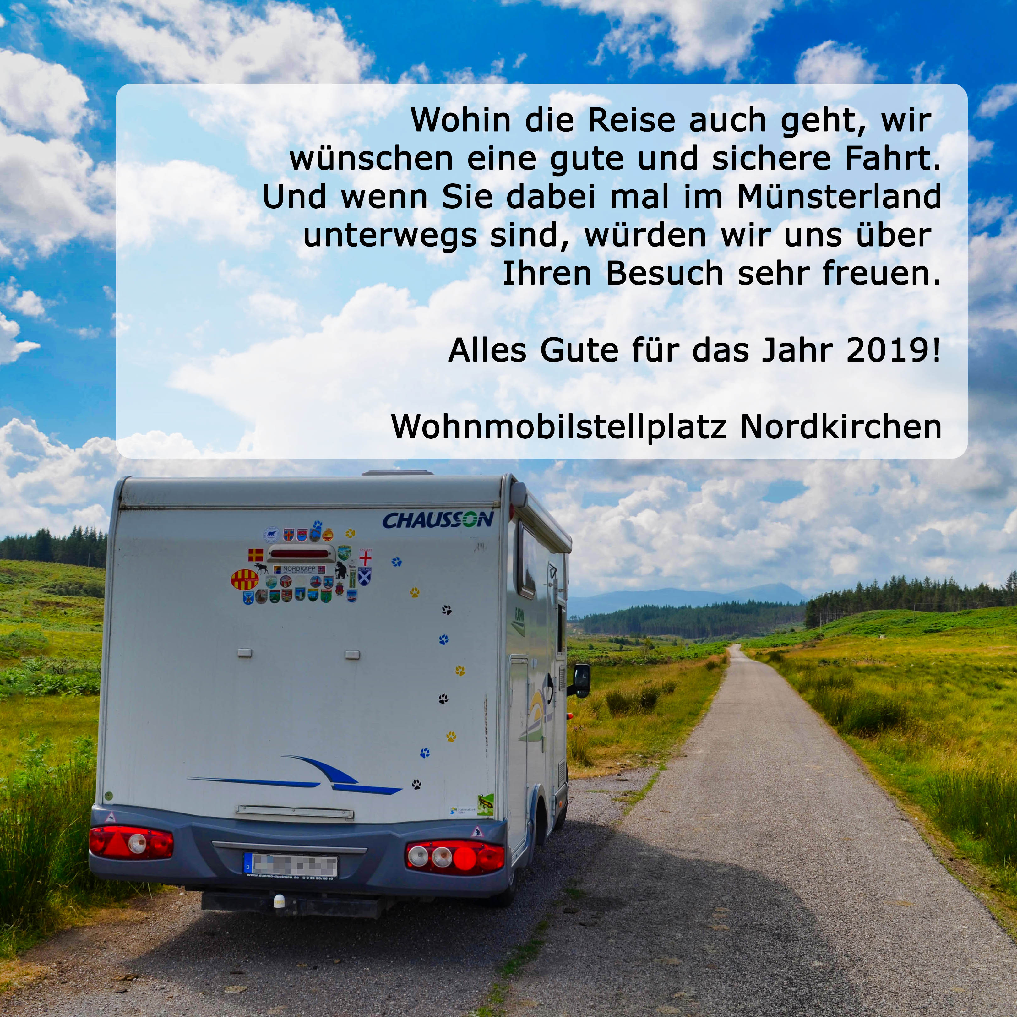 Frohes neues Jahr 2019