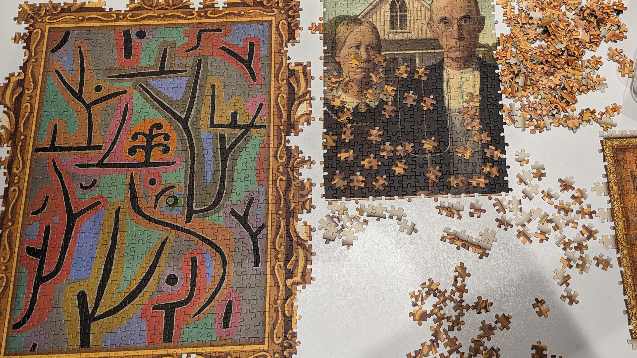 Ausschnitt des Puzzles