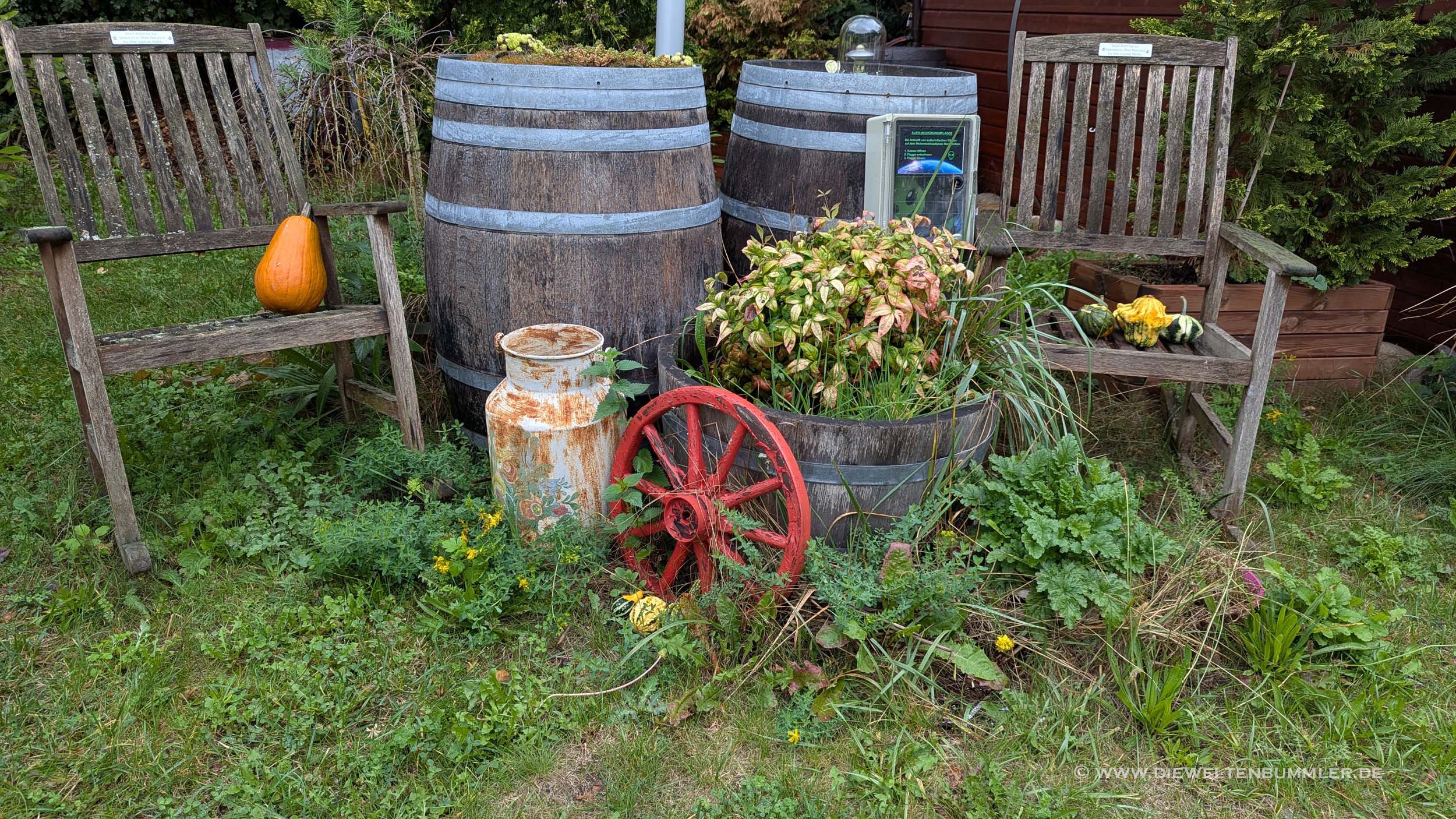Deko am Fasshaus
