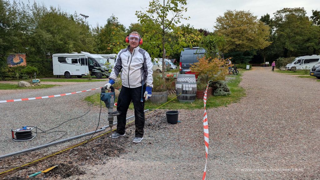 Kleine Baustelle zwischendurch
