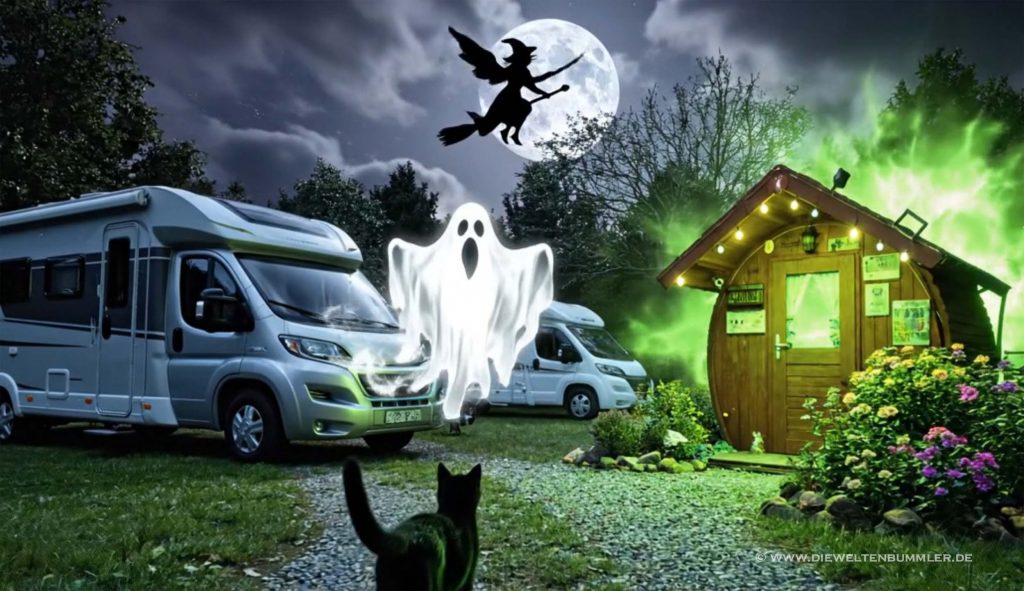 Halloween auf dem Wohnmobilstellplatz Nordkirchen