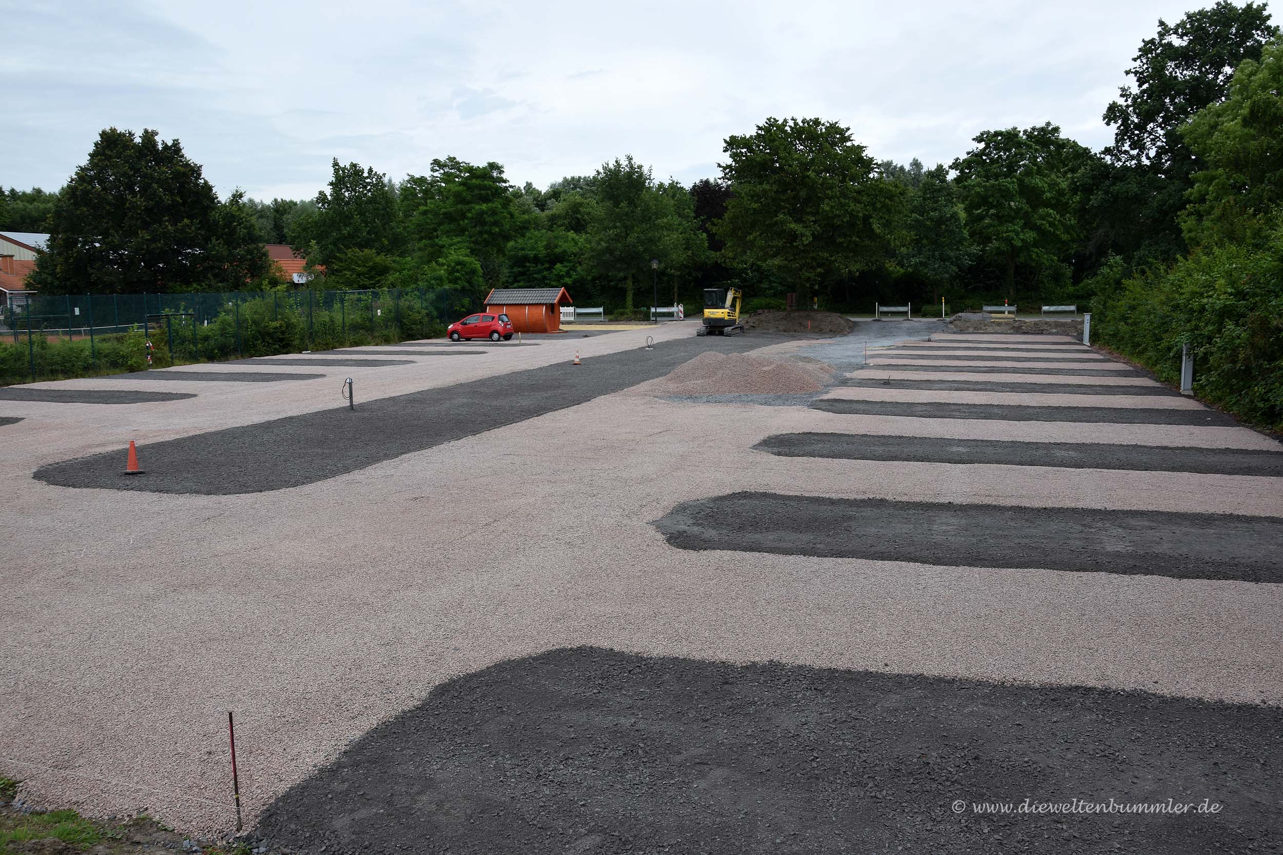 Wohnmobilstellplatz Nordkirchen kurz vor der Eröffnung im Jahr 2016 Wohnmobilstellplatz Nordkirchen kurz vor der Eröffnung im Jahr 2016