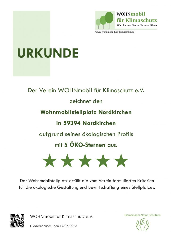 Urkunde Nordkirchen