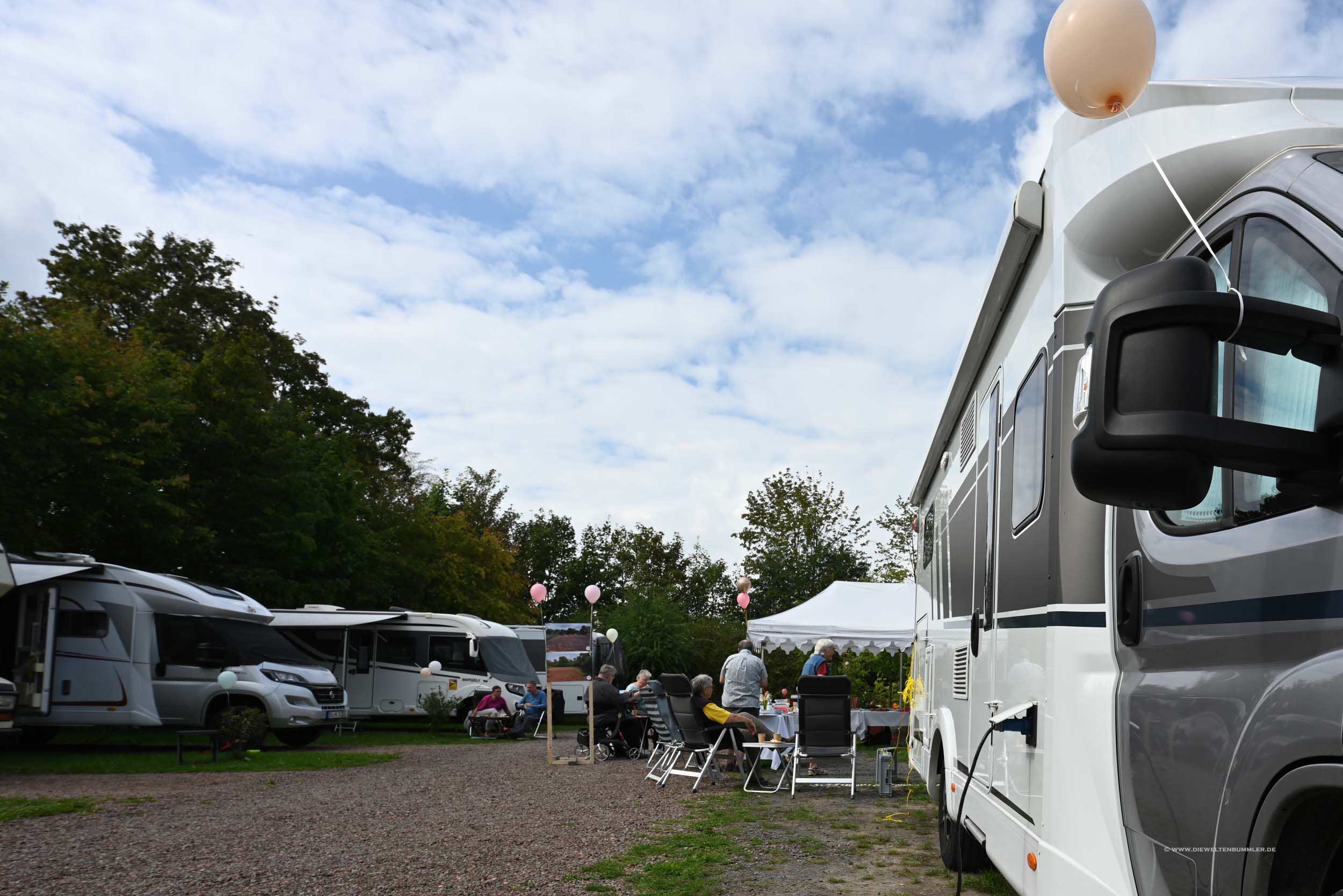 Der Wohnmobilstellplatz Nordkirchen feiert Jubiläum Der Wohnmobilstellplatz Nordkirchen feiert Jubiläum