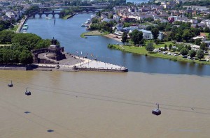 Deutsches Eck in Koblenz
