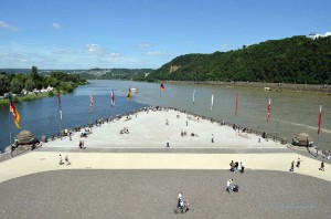 Moselmündung in den Rhein