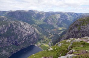 Blick nach Lysebotn