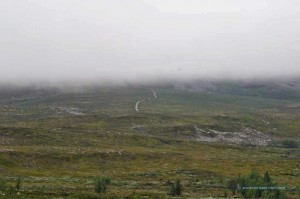 Wanderweg in die Wolken