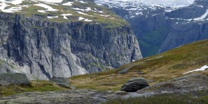 Tolle Landschaft auf dem Weg zu Trolltunga