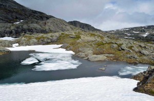 Tolle Landschaft auf dem Weg zu Trolltunga