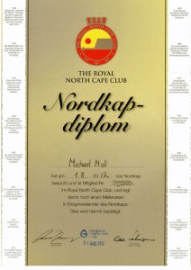 Nordkap-Diplom