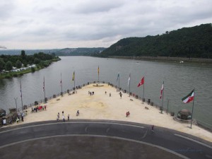 Mosel in den Rhein