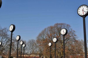Uhren im Volksgarten Düsseldorf