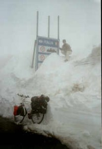 Auf dem Splügenpass