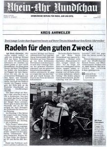Rheinahrrundschau vom 6. Mai 2002