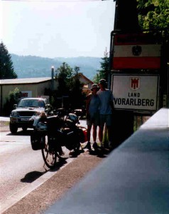 Grenze zu Österreich