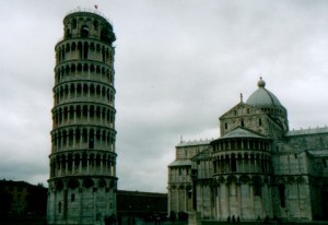 Pisa mit dem schiefen Turm