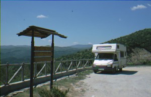 Wohnmobil in Griechenland