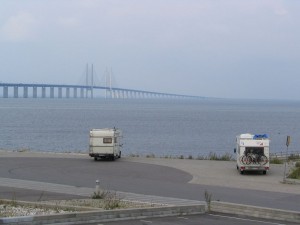 Blick auf die Öresundbrücke