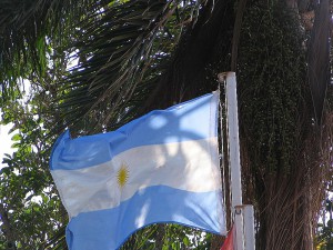 Flagge von Argentinien