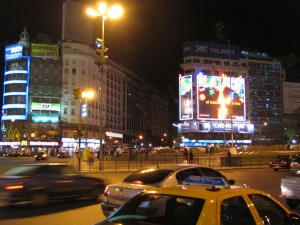 Nachts in Buenos Aires