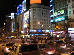 Nachts in Buenos Aires