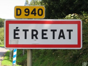 Etretat Ortseingang