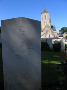 Soldatenfriedhof in der Normandie