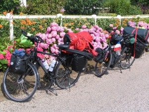 Zwei Fahrräder