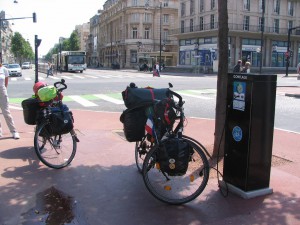 Luft aufpumpen für Fahrräder