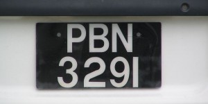 Autokennzeichen von Trinidad