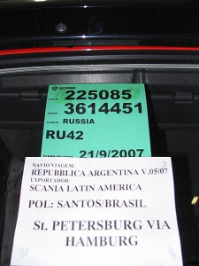 Weiterfahrt nach Russland