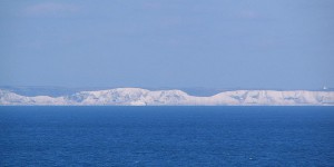 Weißen Klippen von Dover