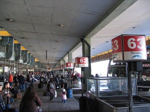 Busbahnhof Retiro in Buenos Aires