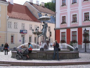 Brunnen in Tartu