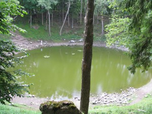 Meteoritenkrater in Kaali