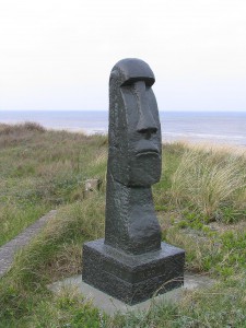 Am Strand von Holland