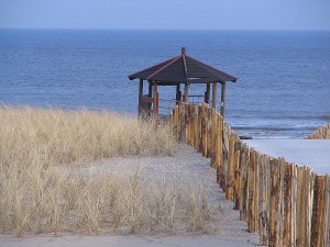 Am Strand von Holland