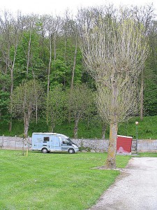 Campingplatz in Etretat