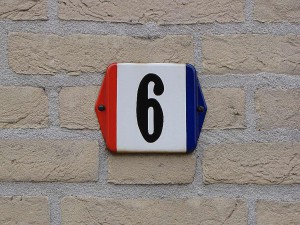 Hausnummer auf holländisch