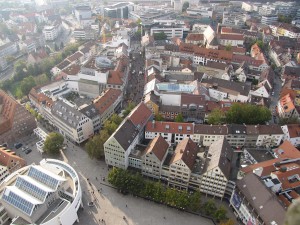 Blick vom Ulmer Dom